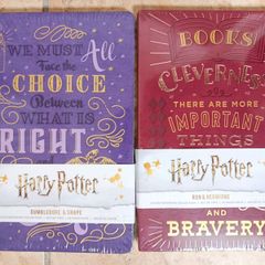 4 x Harry Potter Notebook - Ron and Hermione + Dumbledore and Snape Official NEW