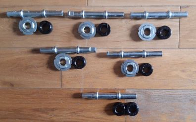 NOS Raleigh type Bottom Bracket Sets