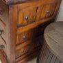 Pair of antique style bedside lockers Image 5