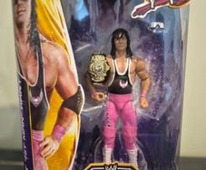 WWE Elite Flashback Bret Hit Man Hart Figure  New Sealed