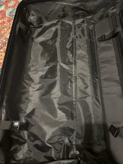 Lugage suitcase large expandable with transparent front