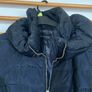Guess Marciano navy jacket with gathered waist detail New Image 3