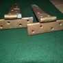 Large Brass Hinges Image 9