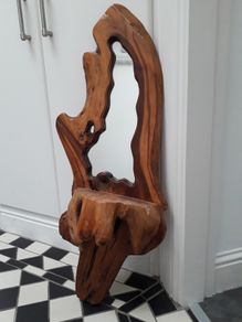 Bog Oak Mirror