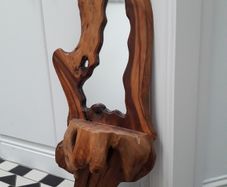Bog Oak Mirror