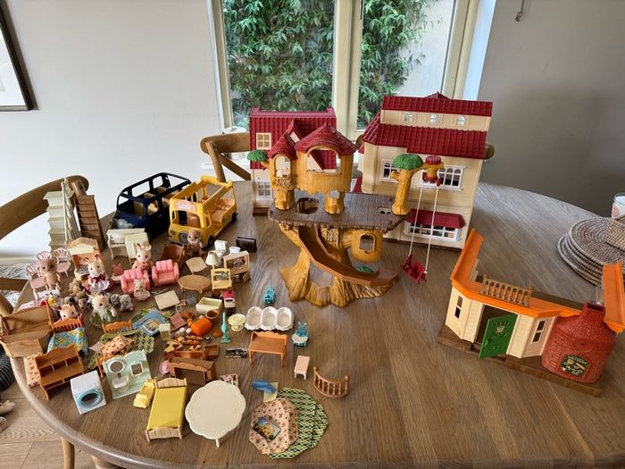 Sylvanian Family houses and accessories