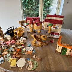 Sylvanian Family houses and accessories