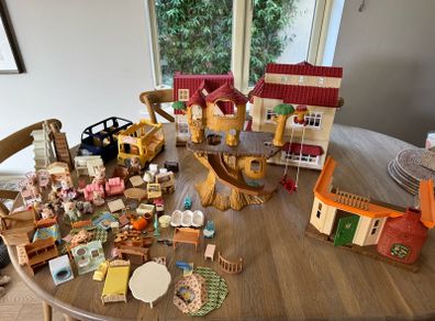 Sylvanian Family houses and accessories
