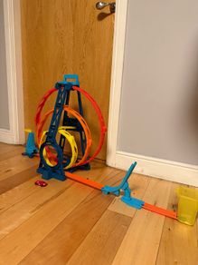 hot wheels track hot wheels unlimited triple loop kit