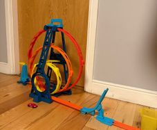 hot wheels track hot wheels unlimited triple loop kit