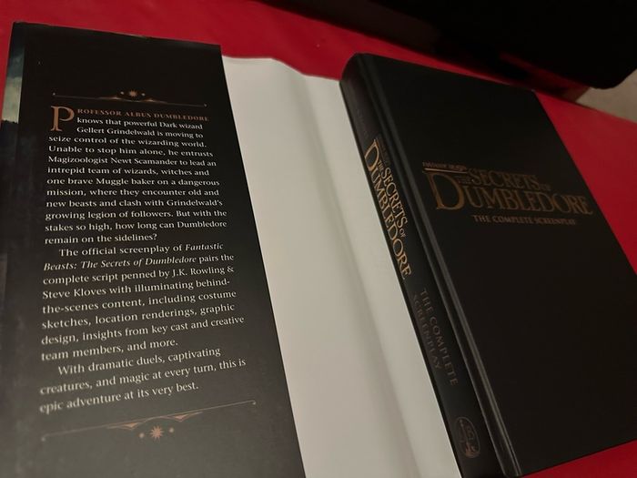 Harry Potter J.K. Rowling Fantastic Beasts The Secrets of Dumbledore The Complete Screenplay