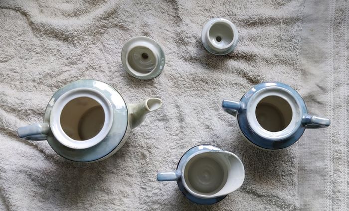 Vintage Japanese Disney Donald Duck Tea Set