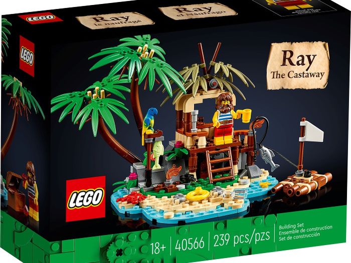 Lego Set No. 40566 - Ray the Castaway