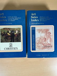 2 x 1990-91 Art Sales Index Books | Edited by Richard Hislop | Reference Set