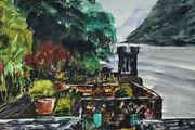glenveagh national park watercolour