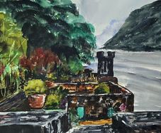 glenveagh national park watercolour