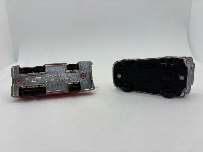 Vintage Matchbox Super  Fast Porsche 935 and Rolls Thunderbirds