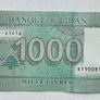 Lebanon 1000 Livres Banknote Image 2