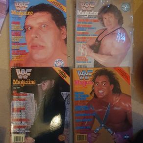 WWF Vintage Magazine World Wrestling Federation