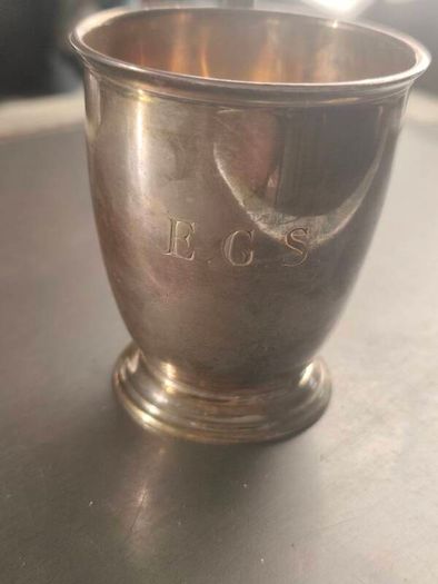 Solid Sterling Silver Christening Mug