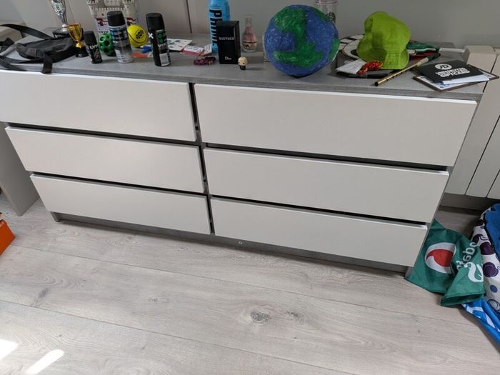 3+3 chest of drawers
