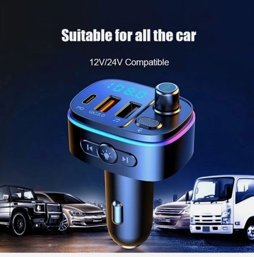 Bluetooth Adapter FM Transmitter