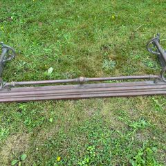 Enhance your hearth with this authentic Victorian brass fender