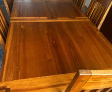 Extendable Table and 8 Chairs