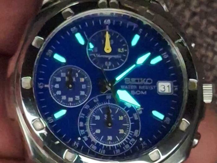 Seiko Chronograph V657-9010 Vintage Watch