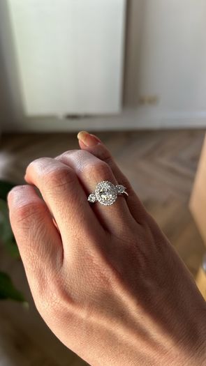 1 carat IGI diamond lab created diamond rings