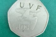 Ulster Volunteer Force  50pence Coin  1970
