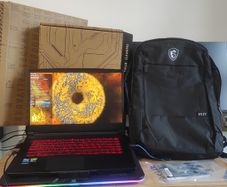 Gaming Laptop Msi Gf63 12ve | I5-12450h | Rtx 4050 6gb | 32gb Ram | 512gb Ssd