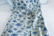 Darling Linen &amp; Cotton Floral Dress - Size 14-16