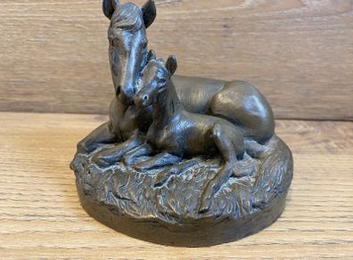 Genesis Pony and Foal - Bronze