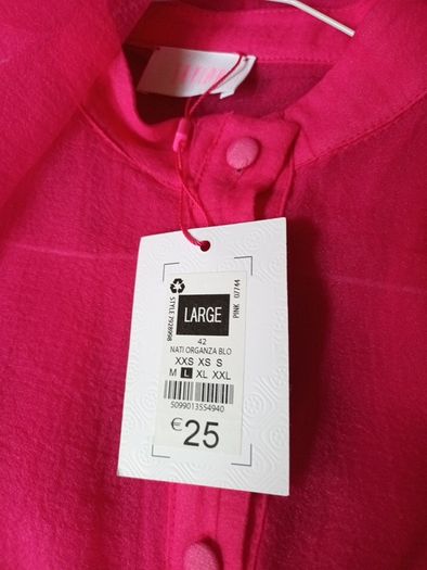 Savida  Nati Organza Blouse.  S.L - 14.   B.N.W.T