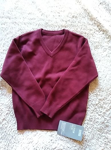 New with tag wine v beck jumper