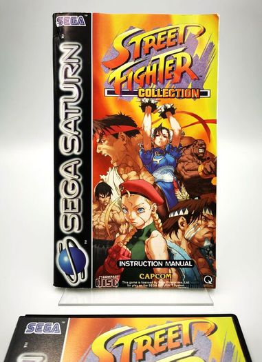 Street Fighter Collection Sega Saturn PAL