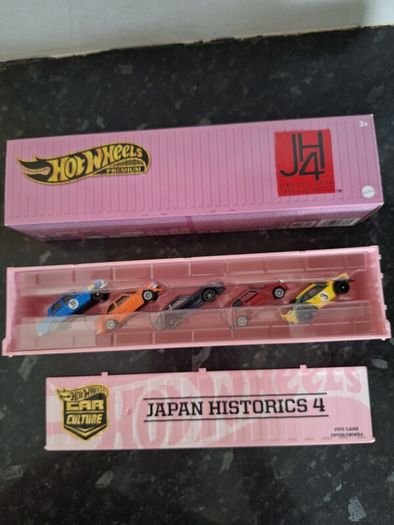 Hot Wheels Premium Japan Historics 4 set