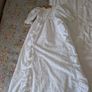 Full eyelet embroidery christening gown Image 4