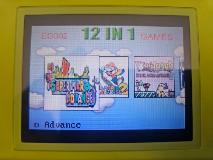 8 GameBoy Advance games