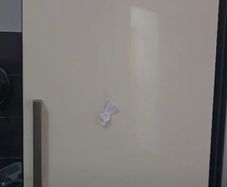fridge and freezer