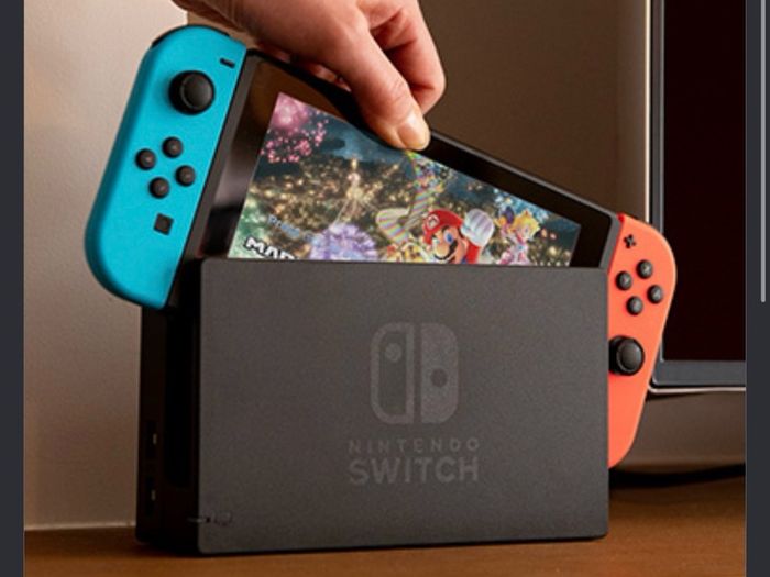 Nintendo Switch and donkey kong returns hd game