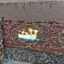 Cast iron kids garden  bench and table for restoration Image 3