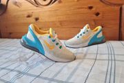 2022 nike air max go gs Size 5 eu 38 white/yellow in excellent condition
