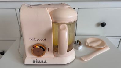 Beaba Babycook Solo for Newborn/Toddler Baby Food steam cooking, blending, defrosting, reheating - Rose Gold Limited Edition