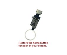 For iPhone 7 8 Plus Home Button Function Restore YF 4th Gen Flex No Bluetooth White - FHT06IPHB