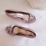 Lunar Elegance Peeptoe Shoes - Size 5 Image 9
