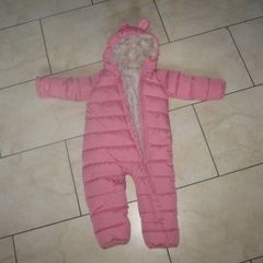 SUPERWARM pink Winter all in one     12 - 18 months
