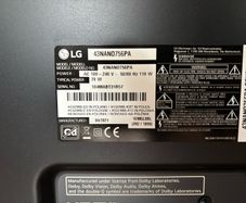 LG 43inch Nanocell