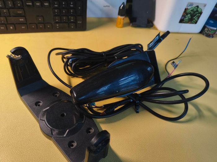 Used Garmin Striker Plus 5cv Fishfinder with GT20-TM Transducer
